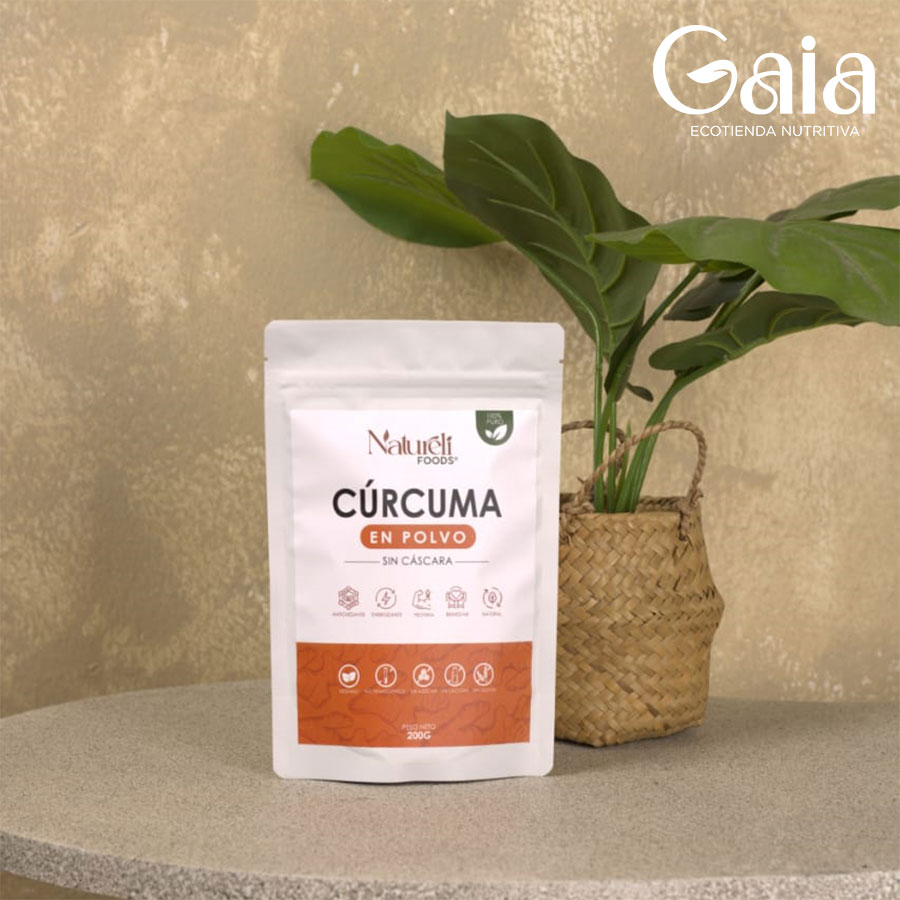 Cúrcuma  Polvo 200g natureli Foods