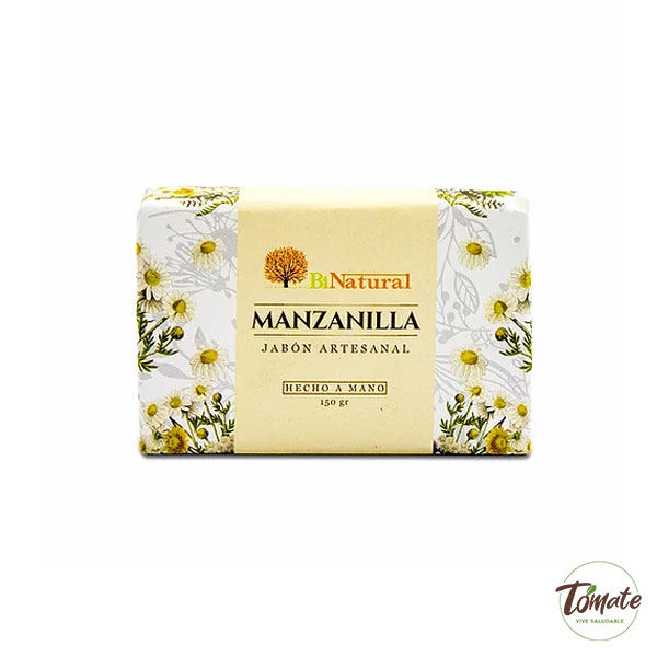 Jabón Artesanal Manzanilla 150g BiNatural