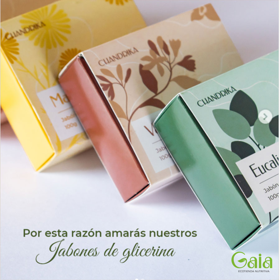 Jabón de Glicerina 100g Chándrika