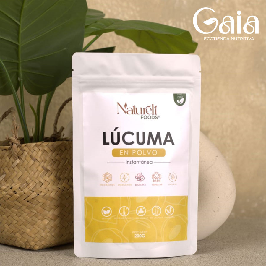 Harina de Lúcuma Natureli Foods 200g